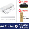 Compact A4 Thermal Label Printer for Fast and Efficient Printing