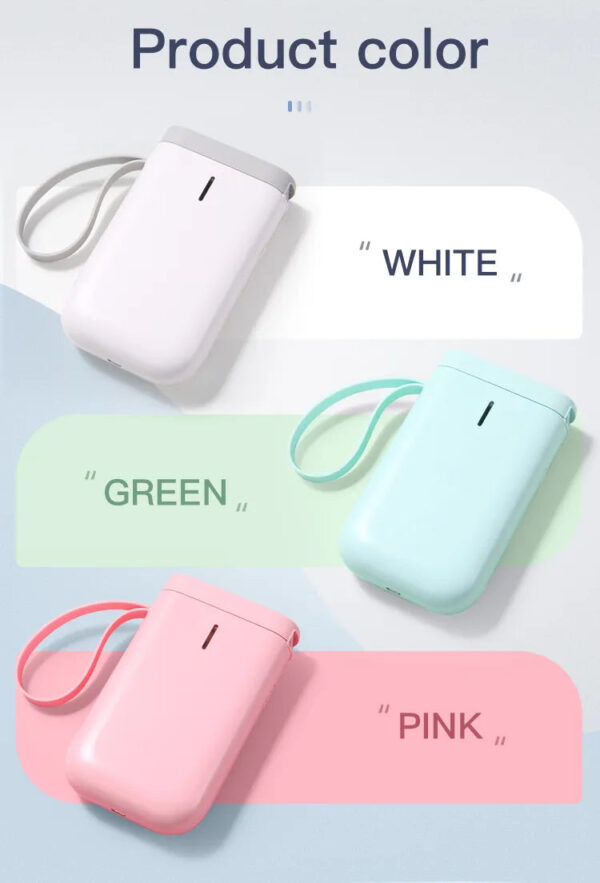 D11 Compact Bluetooth Label Printer for Efficient and Ink-Free Labeling