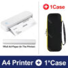Compact A4 Thermal Label Printer for Fast and Efficient Printing