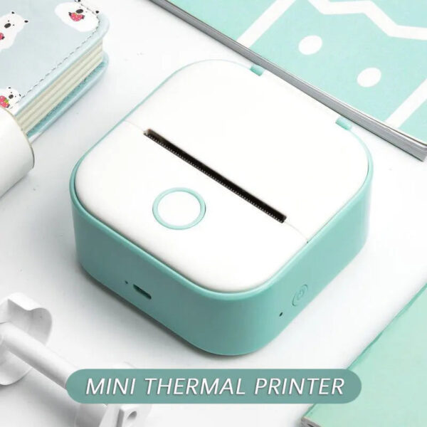 Compact Wireless Mini Thermal Label Printer for Easy Shipping and Organization