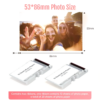HPRT CP2100 Mini Photo Printer Portable Mini Color HD, Bluetooth Wireless Connection, Travel Photo Printer,Permanent Retention