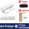 Compact A4 Thermal Label Printer for Fast and Efficient Printing