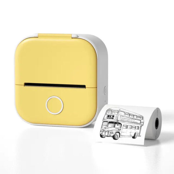 Compact Wireless Mini Thermal Label Printer for Easy Shipping and Organization