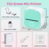 Compact Wireless Mini Thermal Label Printer for Easy Shipping and Organization