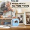 Compact Wireless Mini Thermal Label Printer for Easy Shipping and Organization