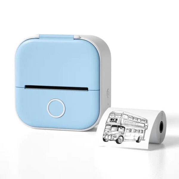 Compact Wireless Mini Thermal Label Printer for Easy Shipping and Organization