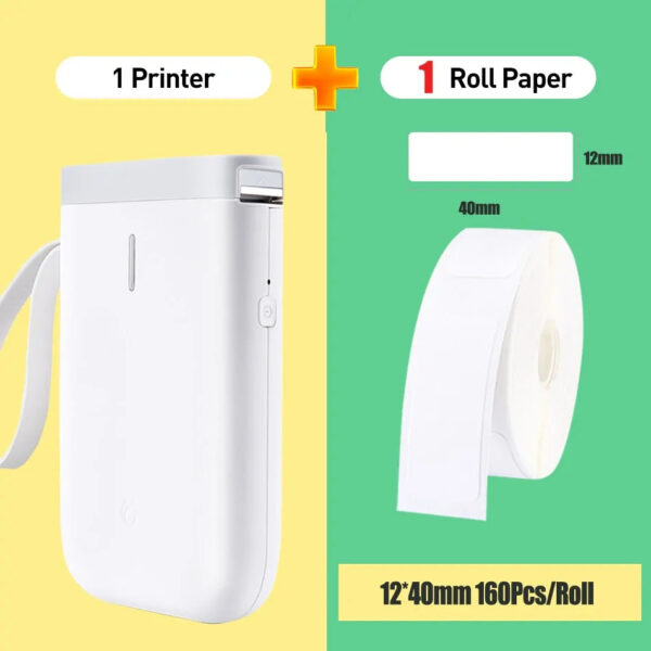 D11 Compact Bluetooth Label Printer for Efficient and Ink-Free Labeling