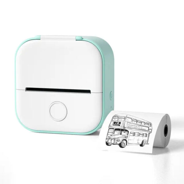 Compact Wireless Mini Thermal Label Printer for Easy Shipping and Organization